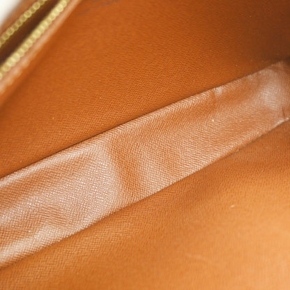 Louis Vuitton Marly Dragonne Clutch Monogram Canvas, Brown, Canvas, Clutch