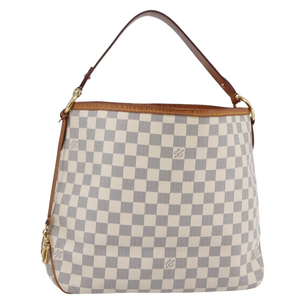 Louis Vuitton Delightful NM Handbag Damier, BEIGE, CANVAS, Shoulder bag