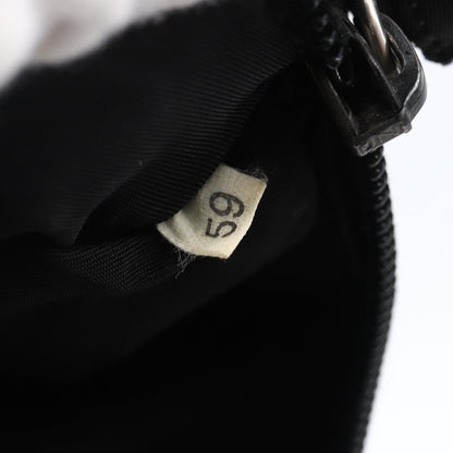 Prada Hobo Tessuto, BLACK, NYLON, Handbag