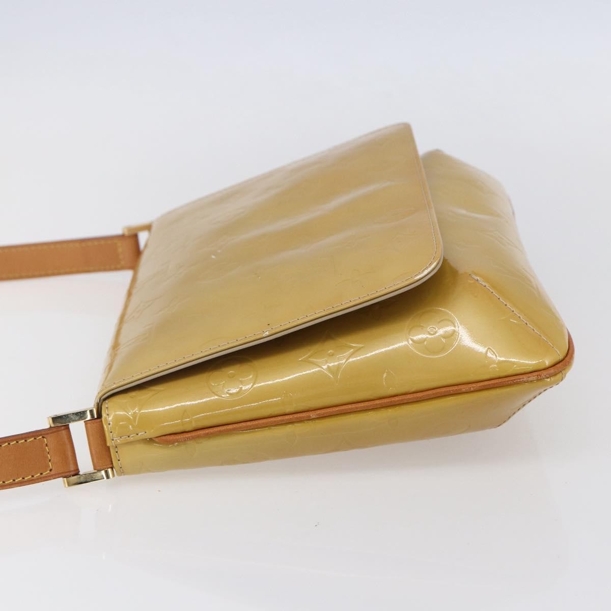 Louis Vuitton Thompson Street Handbag Monogram Vernis, BEIGE, PATENT_LEATHER, Shoulder bag