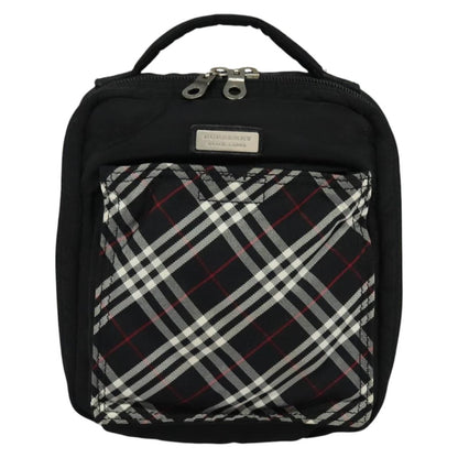 Burberry Nova check Black Label Nylon, Black, Nylon, Shoulder Bag