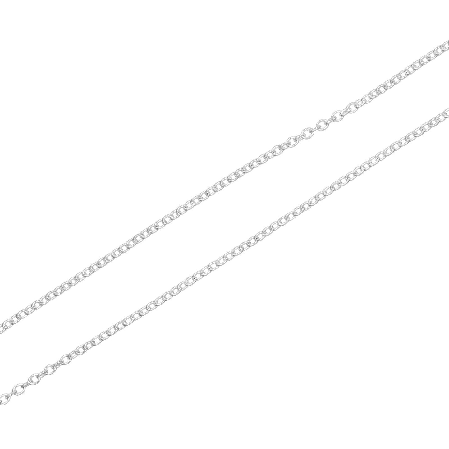 Tiffany & Co. Elsa Peretti Diamonds By The Yard Necklace Sterling silver with Diamond, SILVER, SILVER, Necklace