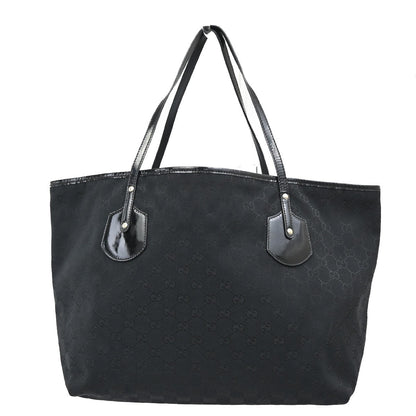 Gucci Jolie Tote GG Canvas, BLACK, CANVAS, Tote bag