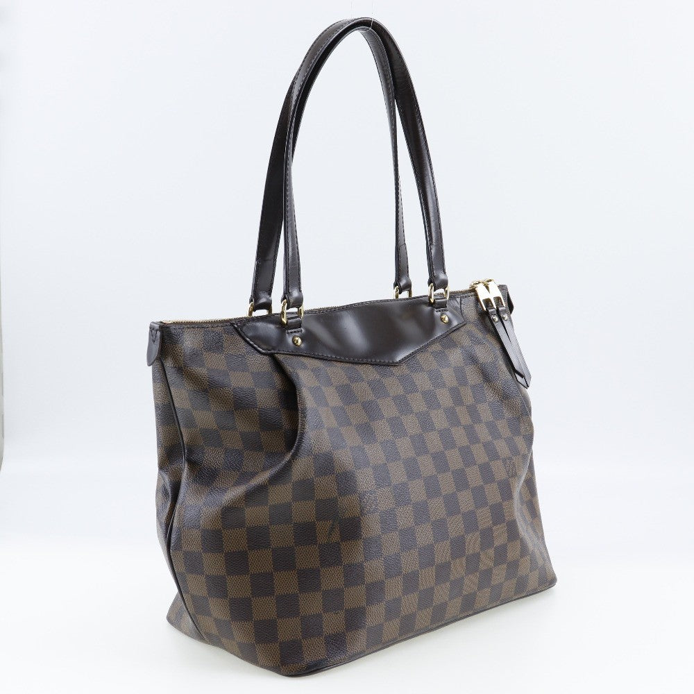 Louis Vuitton Westminster Handbag Damier, BROWN, CANVAS, Shoulder bag