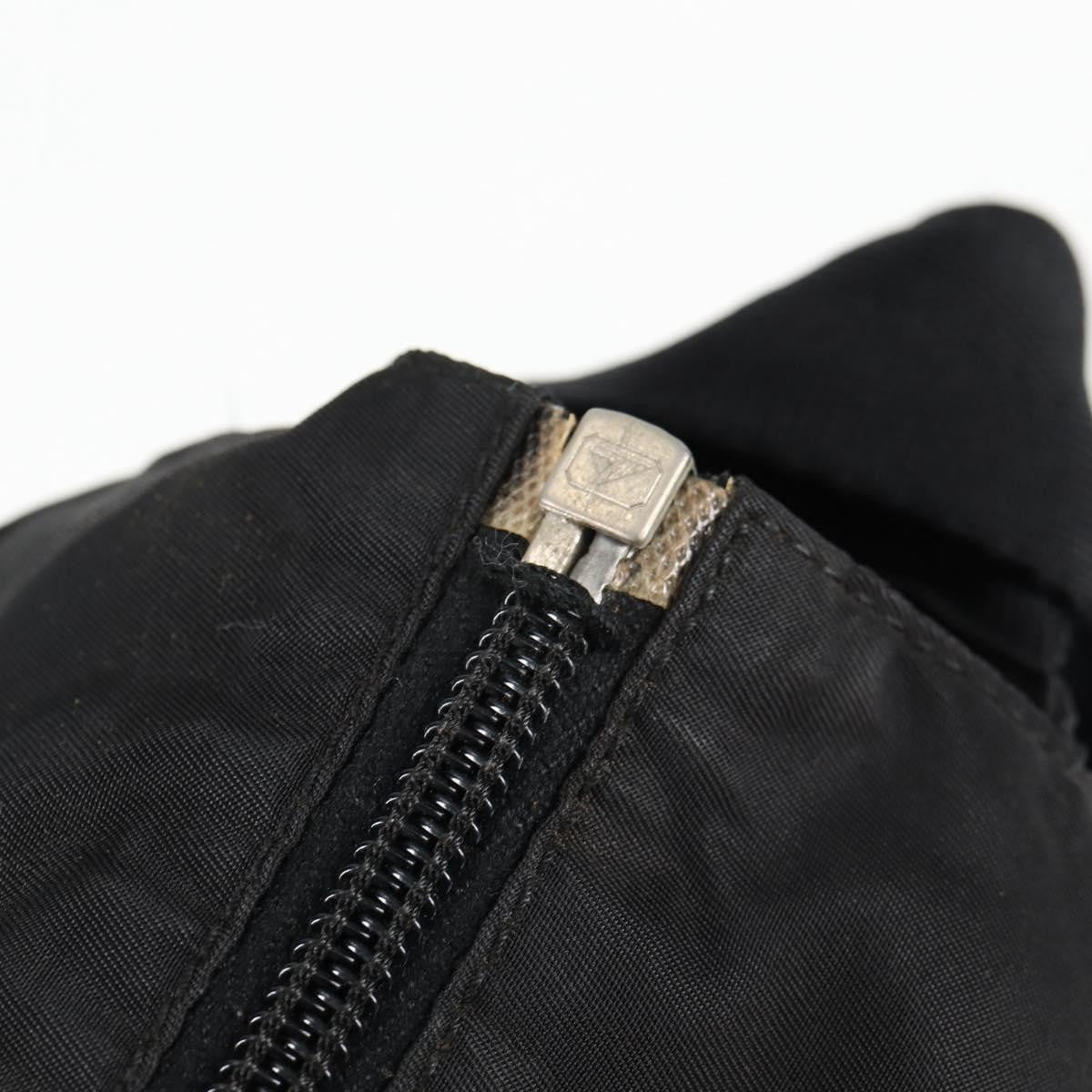 Prada Vintage Shoulder Bag Tessuto, BLACK, NYLON, Shoulder bag