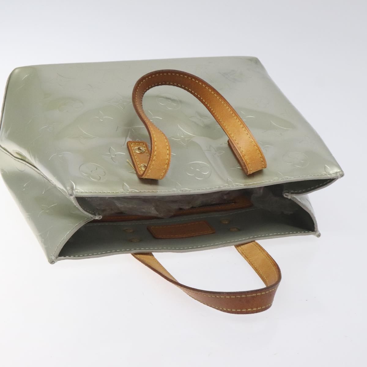 Louis Vuitton Reade Handbag Monogram Vernis, GRAY, PATENT_LEATHER, Handbag