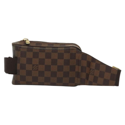 Louis Vuitton Geronimos Waist Bag Damier, BROWN, CANVAS, Shoulder bag