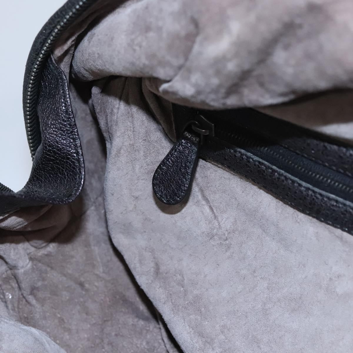 Bottega Veneta Vintage handbag Leather, BLACK, LEATHER, Handbag