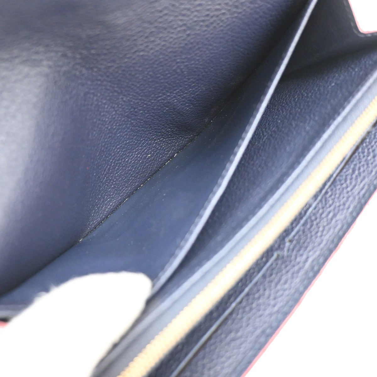 Louis Vuitton Sarah Wallet NM Monogram Empreinte Leather, NAVY, LEATHER, Wallets