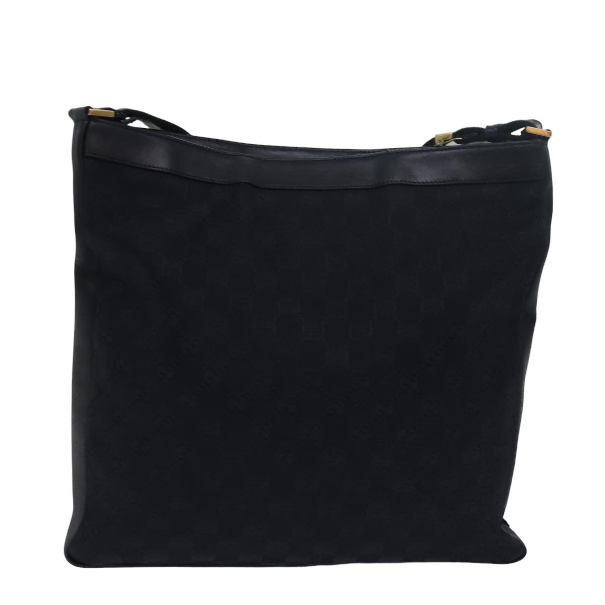 Gucci Vintage Jackie Shoulder Bag Canvas and Leather, Multicolour, Canvas, Shoulder Bag