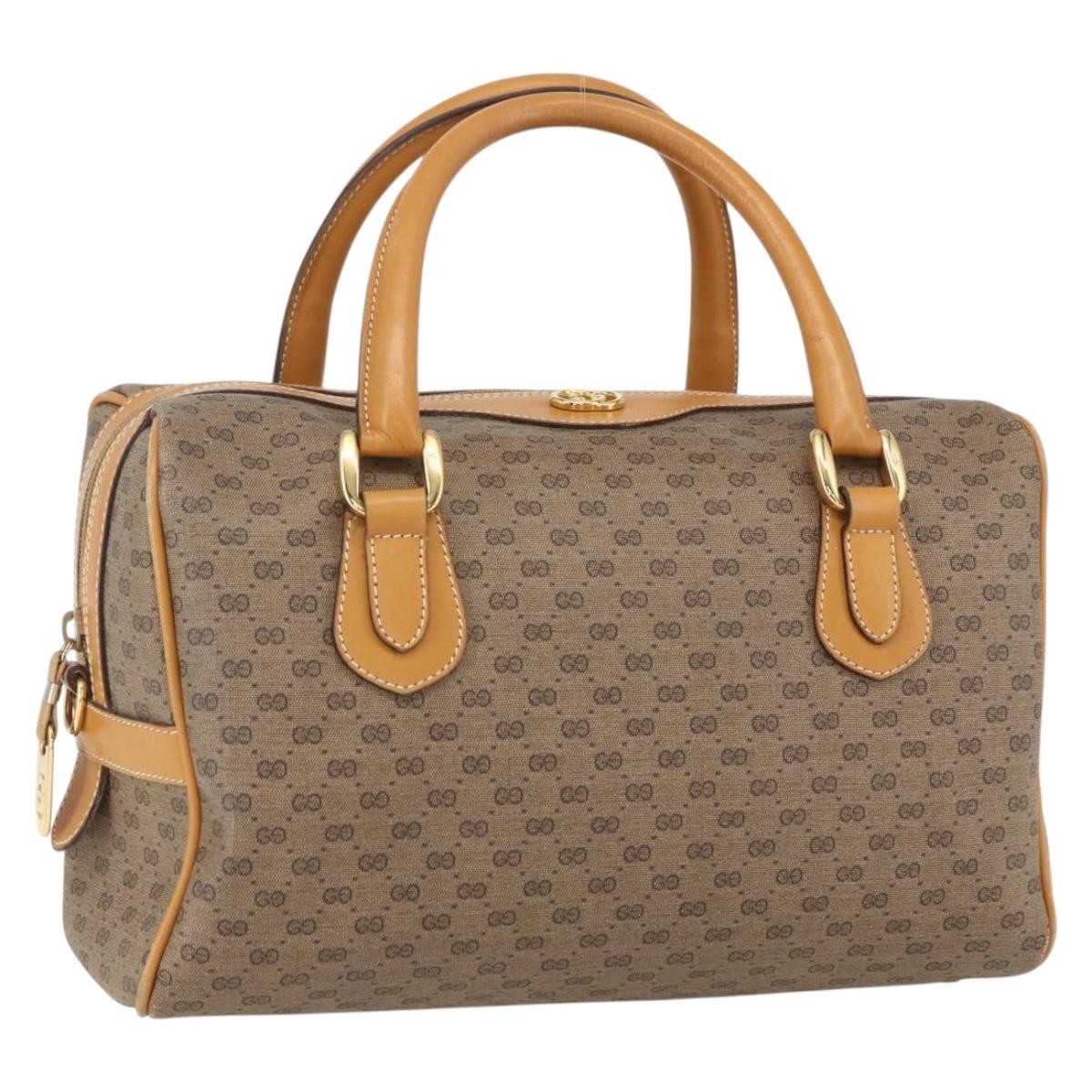 Gucci GG supreme handbag GG canvas, BEIGE, PVC, Handbag