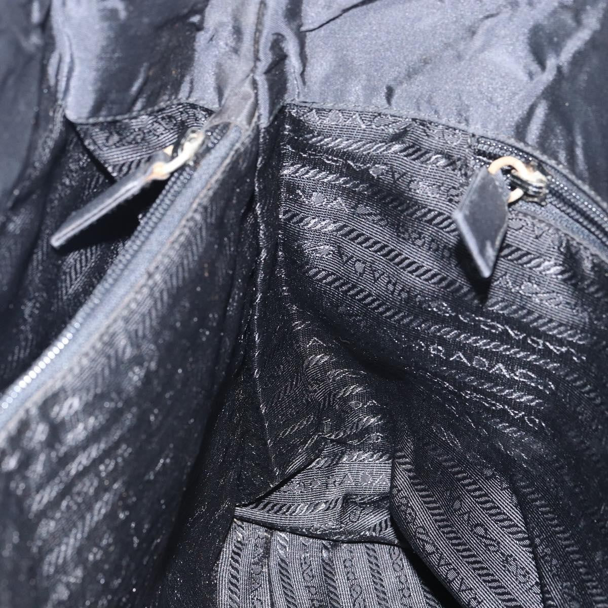 Prada Vintage Tote Tessuto, BLACK, NYLON, Tote bag