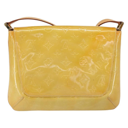 Louis Vuitton Thompson Street Handbag Monogram Vernis, BEIGE, PATENT_LEATHER, Shoulder bag