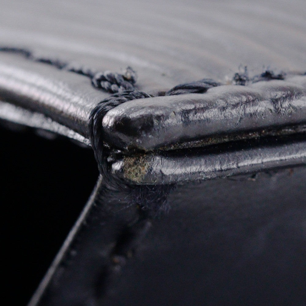 Louis Vuitton Dinard Handbag Epi Leather, BLACK, LEATHER, Shoulder bag