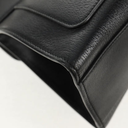 Gucci Totem Top Handle Bag Leather, BLACK, LEATHER, Handbag