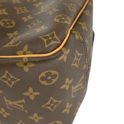 Louis Vuitton Deauville Handbag Monogram Canvas, BROWN, CANVAS, Handbag