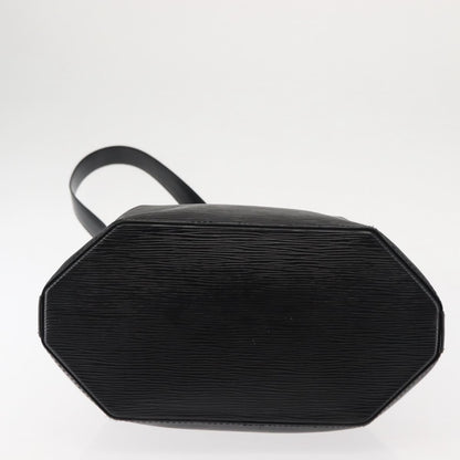 Louis Vuitton Vintage Sac d'Epaule Handbag Epi Leather, BLACK, LEATHER, Handbag