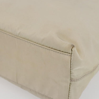 Prada Vintage Tote Tessuto, SILVER, NYLON, Tote bag