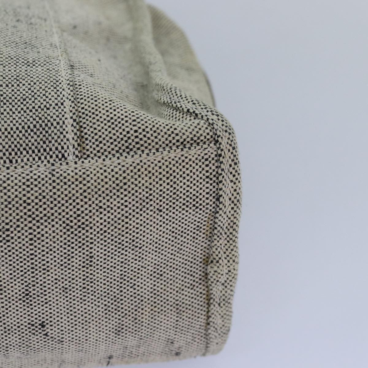 Prada Vintage Handbag Canvas, GRAY, CANVAS, Handbag