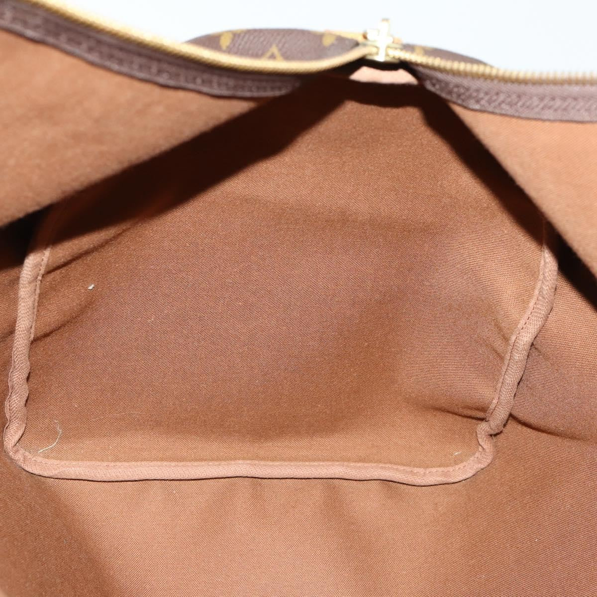 Louis Vuitton Keepall Bag Monogram Canvas, BROWN, CANVAS, Travel bag