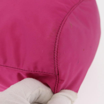 Prada Pochette Nylon, PINK, NYLON, Clutche & pouche