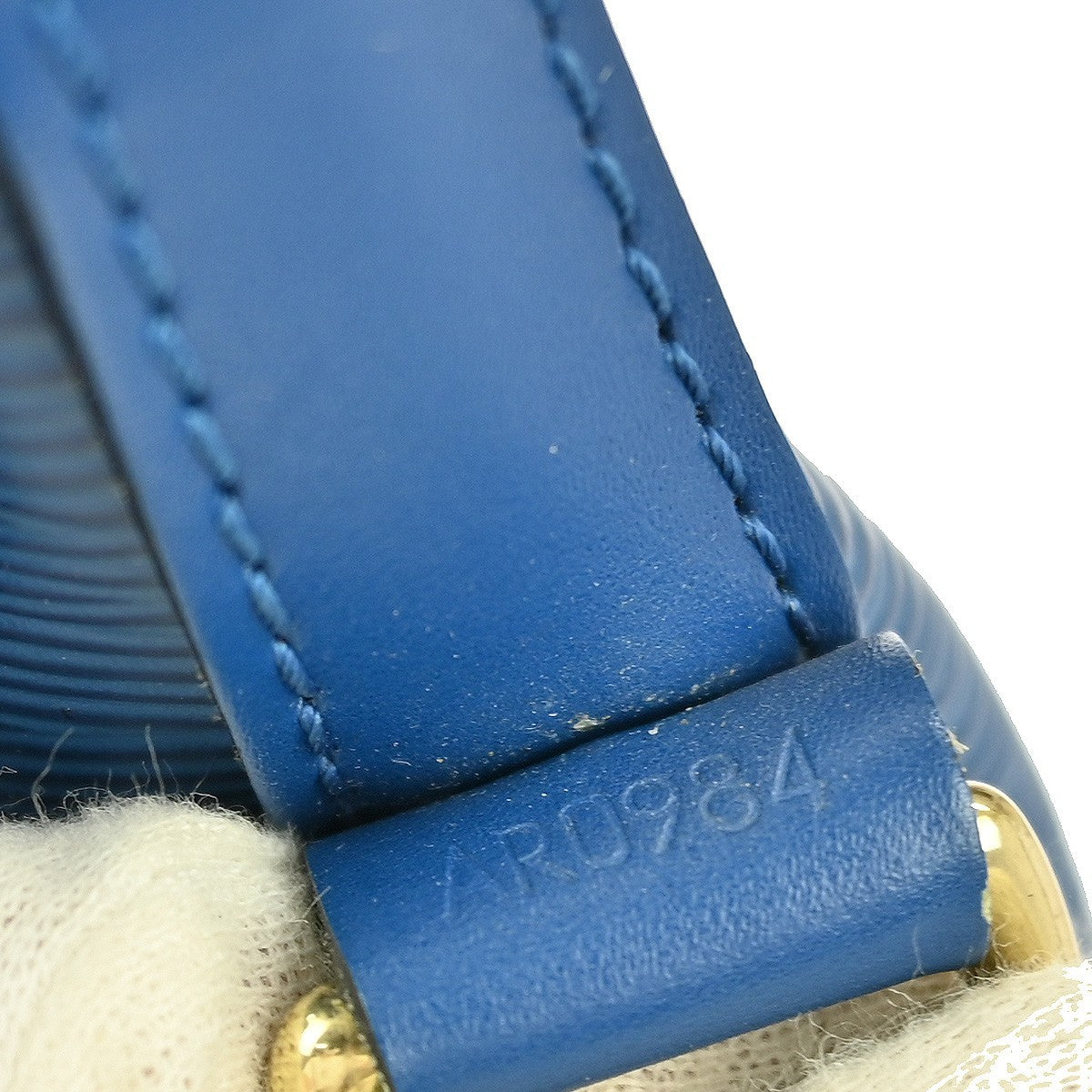 Louis Vuitton Noe Handbag Epi Leather, BLUE, LEATHER, Shoulder bag