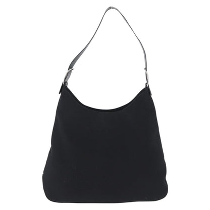 Salvatore Ferragamo Vala Shoulder Bag Nylon, Black, Nylon, Shoulder Bag