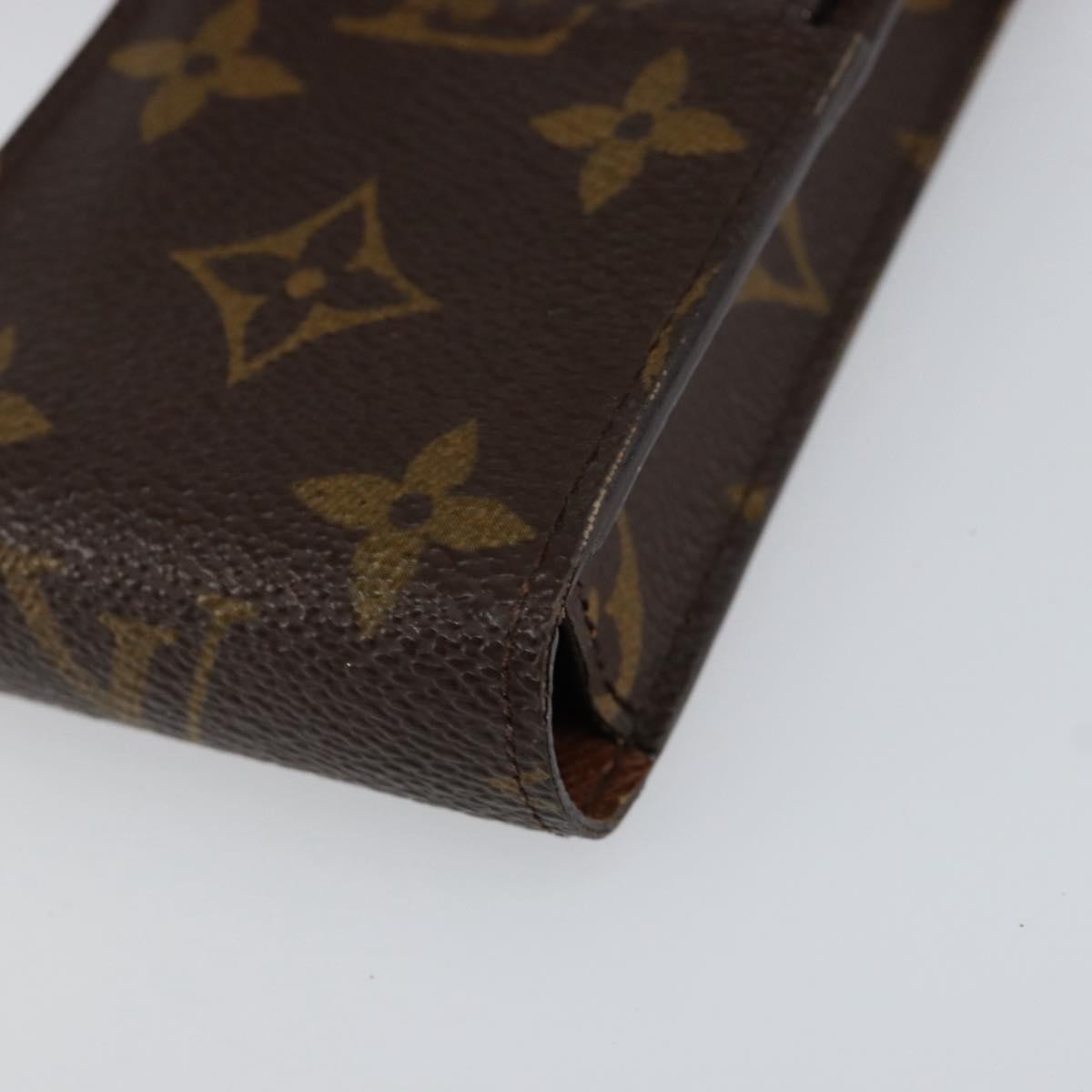 Louis Vuitton Etui Cigarette Case Monogram canvas, BROWN, CANVAS, Toiletry Case