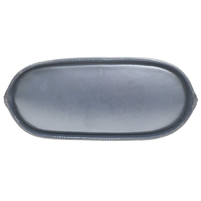 Celine Gancini Handbag Leather, NAVY, LEATHER, Handbag