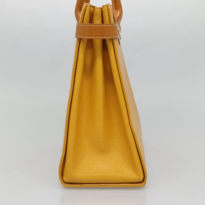 Burberry Vintage Handbag Leather, YELLOW, LEATHER, Handbag