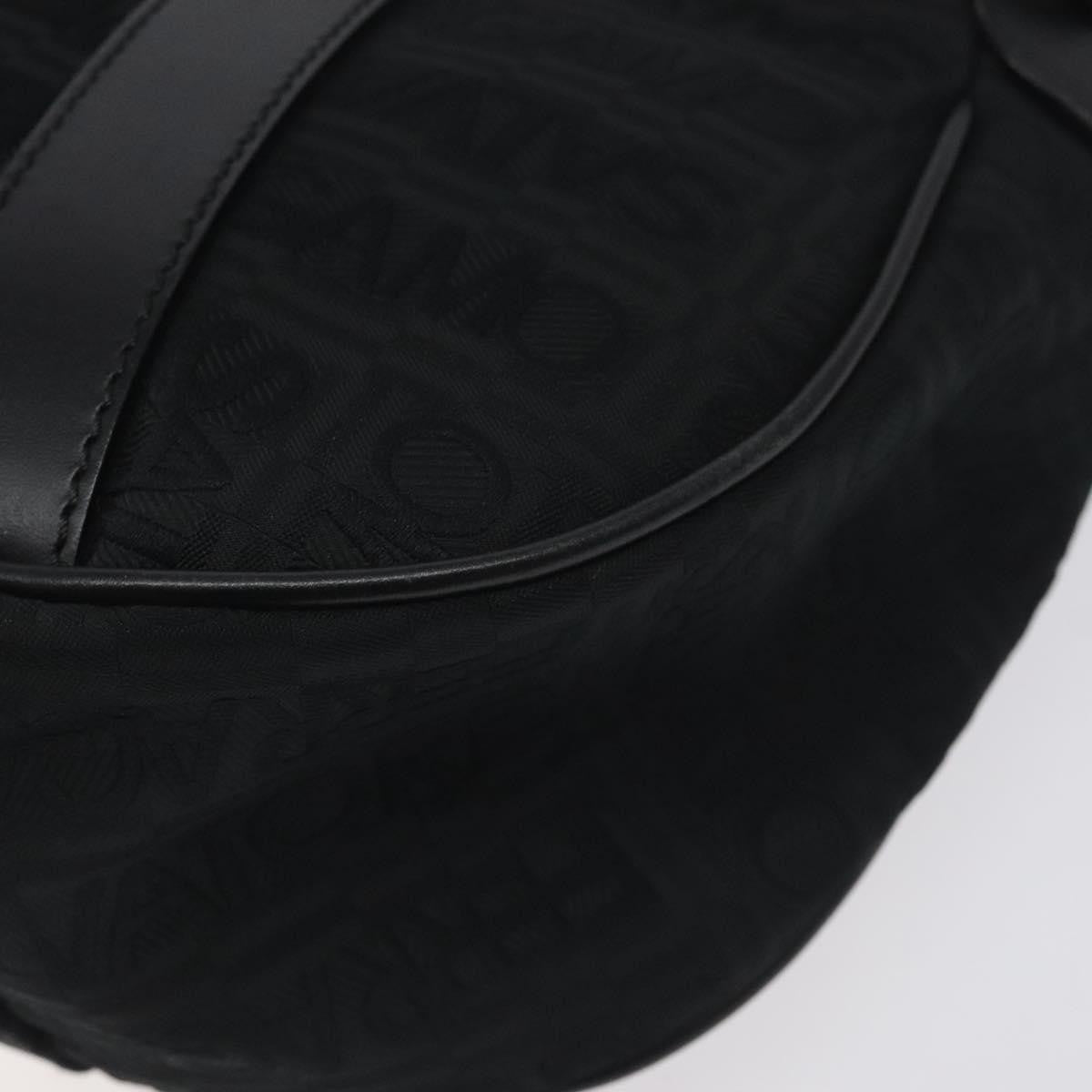 Salvatore Ferragamo Shoulder Bag Canvas, BLACK, CANVAS, Shoulder bag