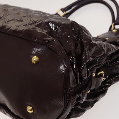Louis Vuitton Surya Tote bag Mahina Patent Leather, PURPLE, CANVAS, Tote bag