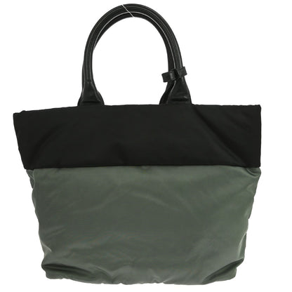 Prada Convertible Double Tote Tessuto, BLACK, NYLON, Tote bag