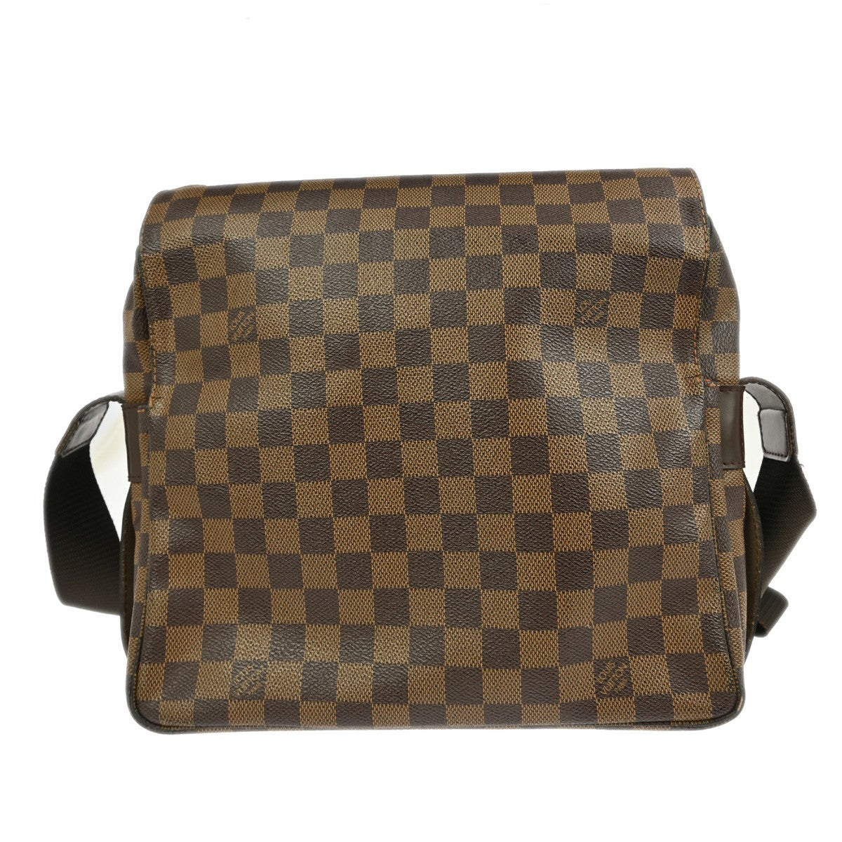 Louis Vuitton Naviglio Handbag Damier, BROWN, CANVAS, Shoulder bag