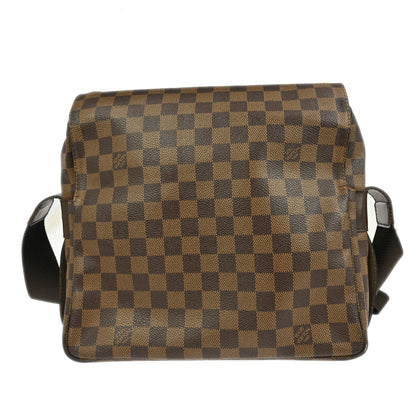 Louis Vuitton Naviglio Handbag Damier, BROWN, CANVAS, Shoulder bag