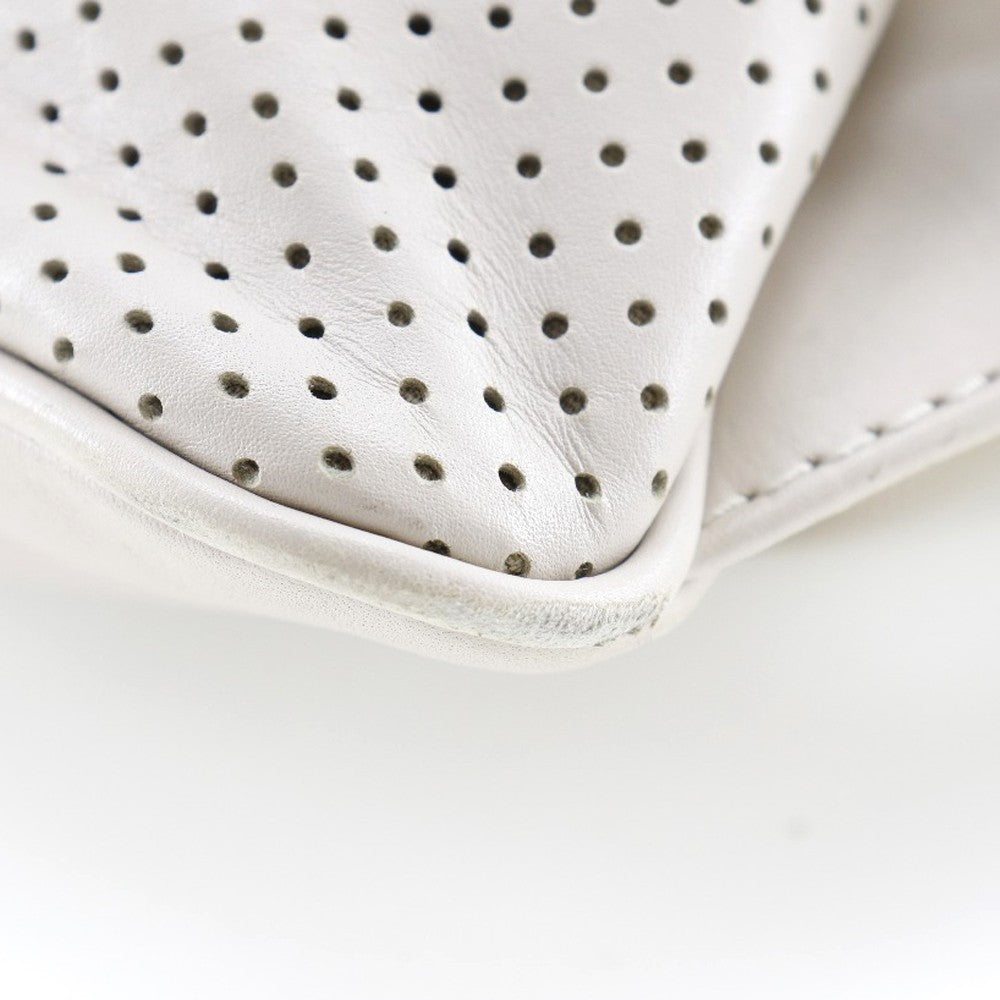 Bottega Veneta Drawstring Backpack Perforated Leather, BEIGE, CALFSKIN, Backpack