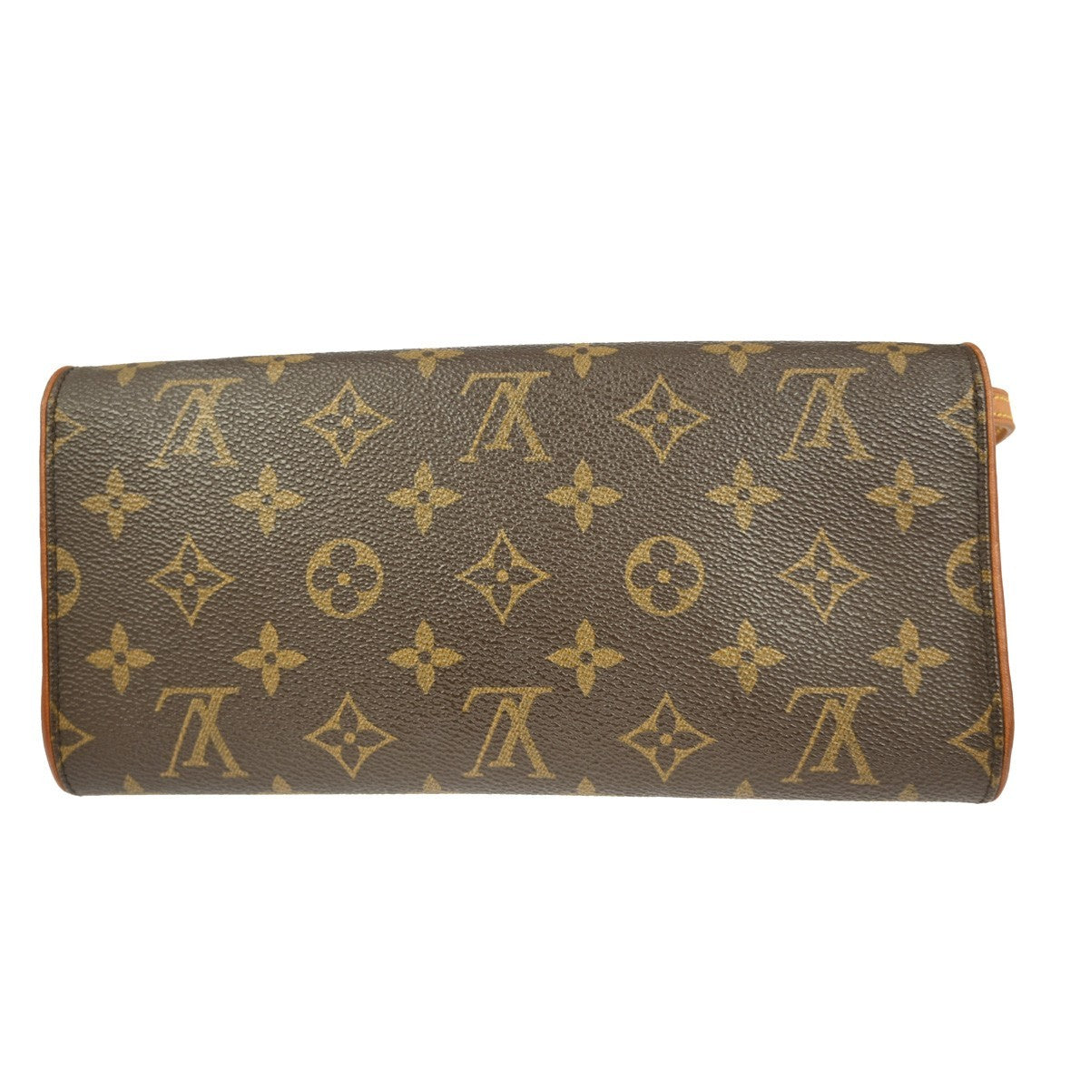 Louis Vuitton Twin Handbag Monogram Canvas, BROWN, CANVAS, Clutche & pouche