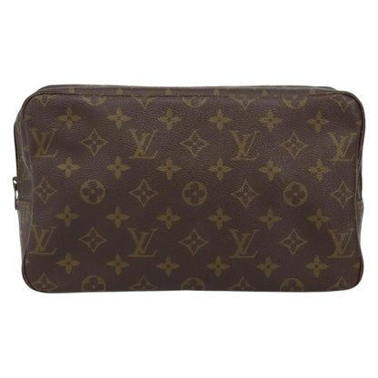 Louis Vuitton Trousse Toilette Monogram Canvas, BROWN, CANVAS, Clutche & pouche