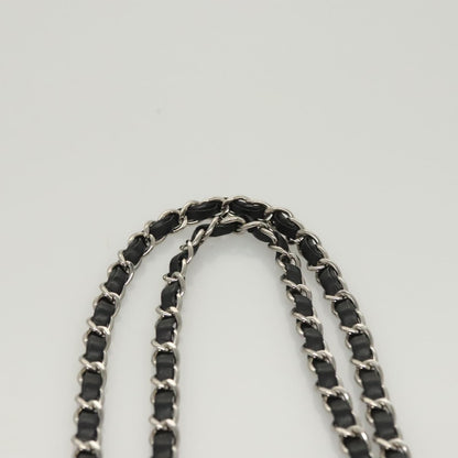 Chanel Tweed on Stitch Zip Tote Quilted Nylon, BLACK, NYLON, Shoulder bag