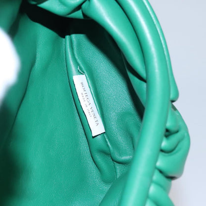 Bottega Veneta The Chain Pouch Leather, GREEN, LEATHER, Clutche & pouche