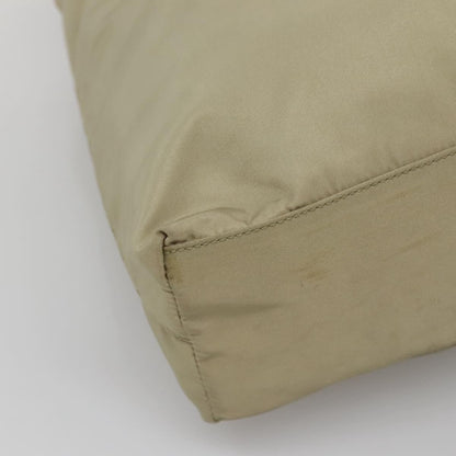 Prada Vintage Zip Tote Tessuto, BEIGE, NYLON, Tote bag