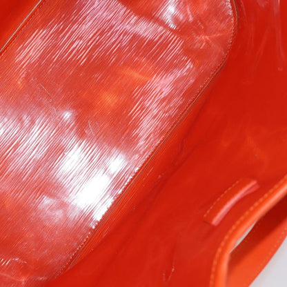 Louis Vuitton Plage Lagoon Bay Handbag Vinyl Epi Leather, ORANGE, LEATHER, Tote bag