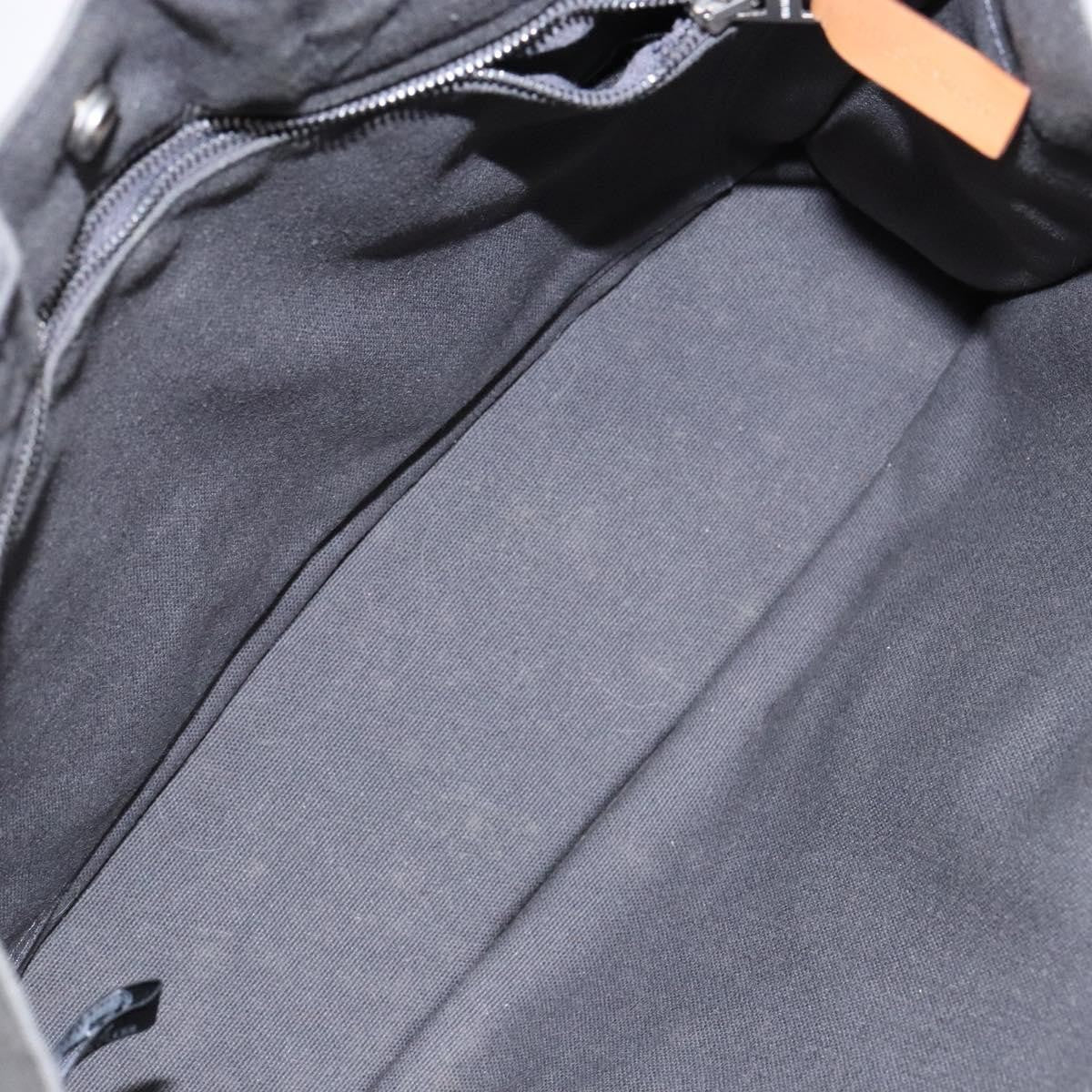 Hermes Fourre Tout Tote Canvas, GRAY, CANVAS, Tote bag