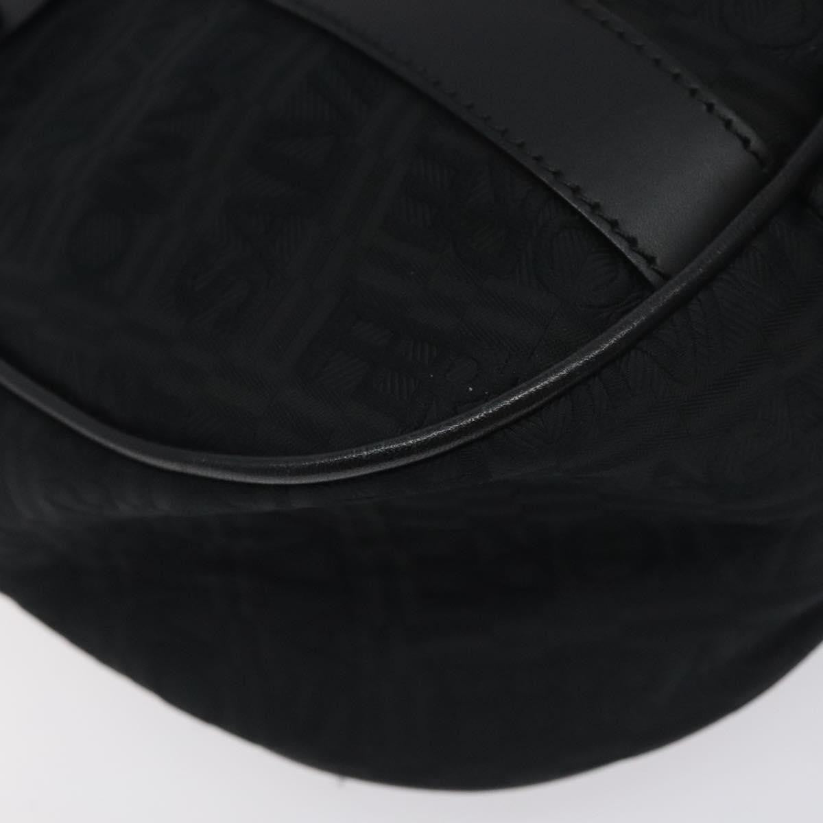 Salvatore Ferragamo Shoulder Bag Canvas, BLACK, CANVAS, Shoulder bag