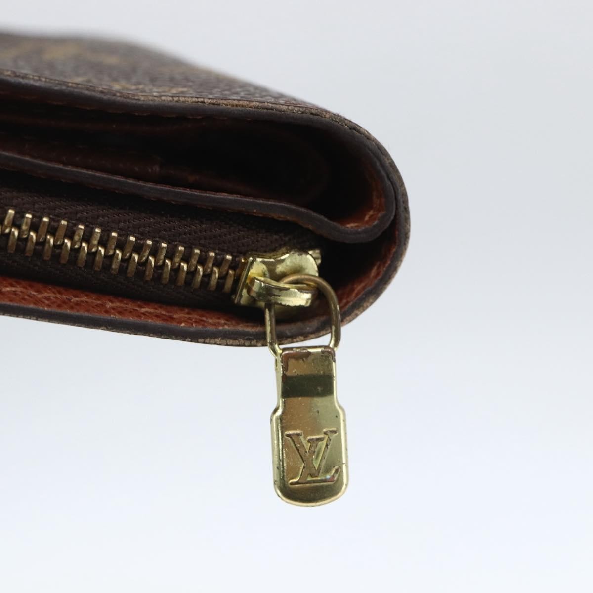 Louis Vuitton Compact Zippe Wallet Monogram Canvas, BROWN, CANVAS, Wallets
