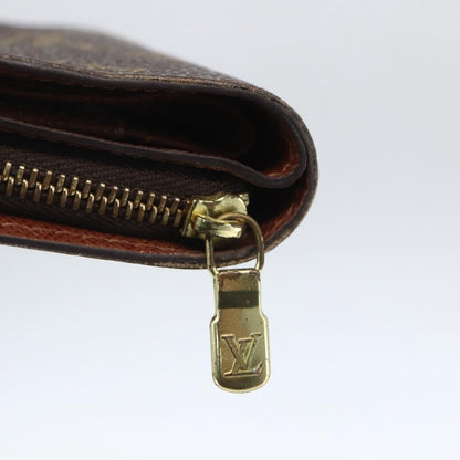 Louis Vuitton Compact Zippe Wallet Monogram Canvas, BROWN, CANVAS, Wallets