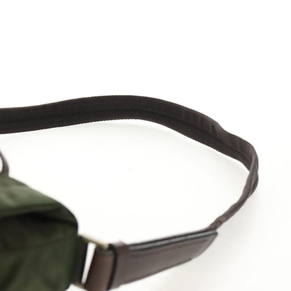 Prada Vintage Shoulder Bag Tessuto, KHAKI, NYLON, Shoulder bag