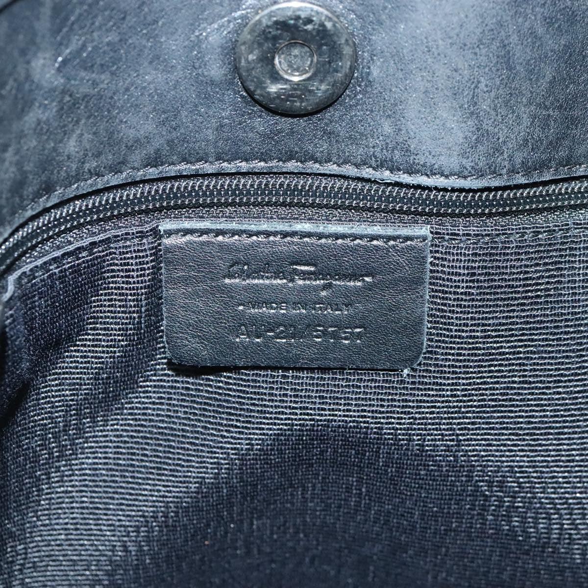 Salvatore Ferragamo Gancini Tote Gancini Canvas, BLACK, CANVAS, Tote bag