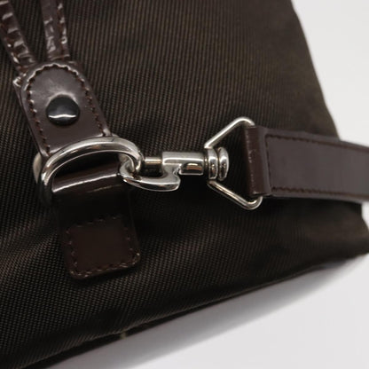 Gucci Vintage Bamboo Sling Backpack Nylon, KHAKI, NYLON, Backpack