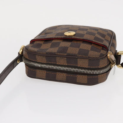 Louis Vuitton Rift Handbag Damier, BROWN, CANVAS, Shoulder bag